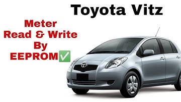 Toyota Vitz 2007 Model Odometer  EPROM IC file  read and write by I PROG+ programmer.
