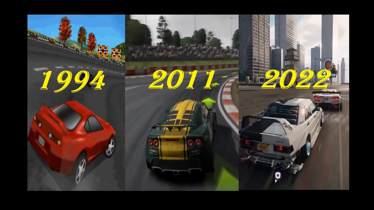 Evolution of Need for Speed Games 1994-2022 