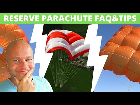 Reserve Parachutes for (powered) paragliders and hangliders - FAQ and tips