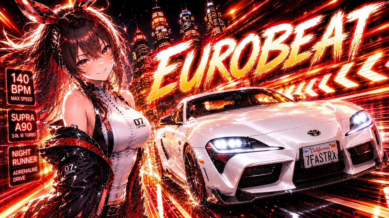 ユーロゴースト伝説 INFERNO】Ignite Your Drive, Blaze the Road｜Japanese Eurobeat