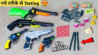 Diwali Gun Testing New and Unique Style | Diwali Banduk | Diwali Missile Gun Testing