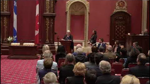 Allocution de madame Suzanne de Courville Nicol
