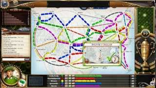 Let's Play Ticket to Ride: Episode 21 - MOAR THUNDERDOME