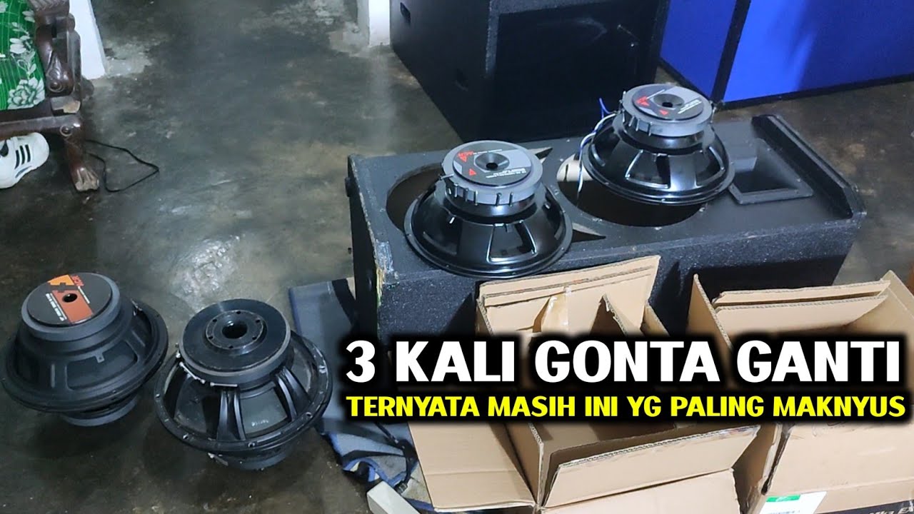 Saya Pasang Speaker Pemberian Bos ACR untuk sound Hadroh 