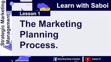 Lesson 1 : The Marketing Planning Process