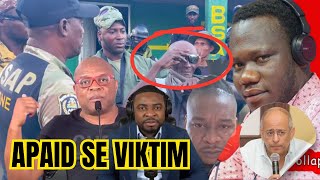 Rudy Sanon breaks out in a crackdown with Info Bertho / Jean Ismael Valestin says André Apaid is ...