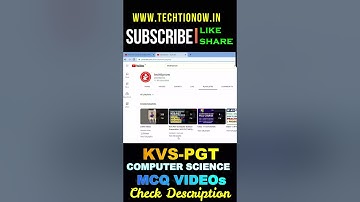 How to Get KVS PGT Computer Science MCQ Series with Explanation | Complete Syllabus Chapterwise