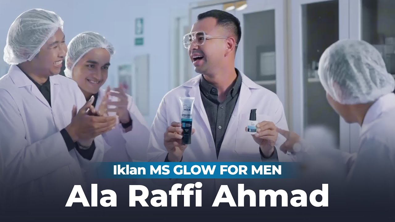 RAFFI AHMAD Pantau langsung gimana MS GLOW FOR MEN dibuat dengan proses berstandar internasional