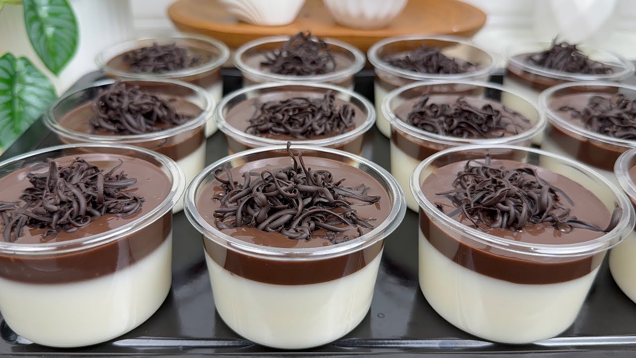 Paling Enak Lembut Lumeeer | Peluang Usaha Dari Rumah Puding Vanilla Vla Coklat Cocok Untuk Jualan