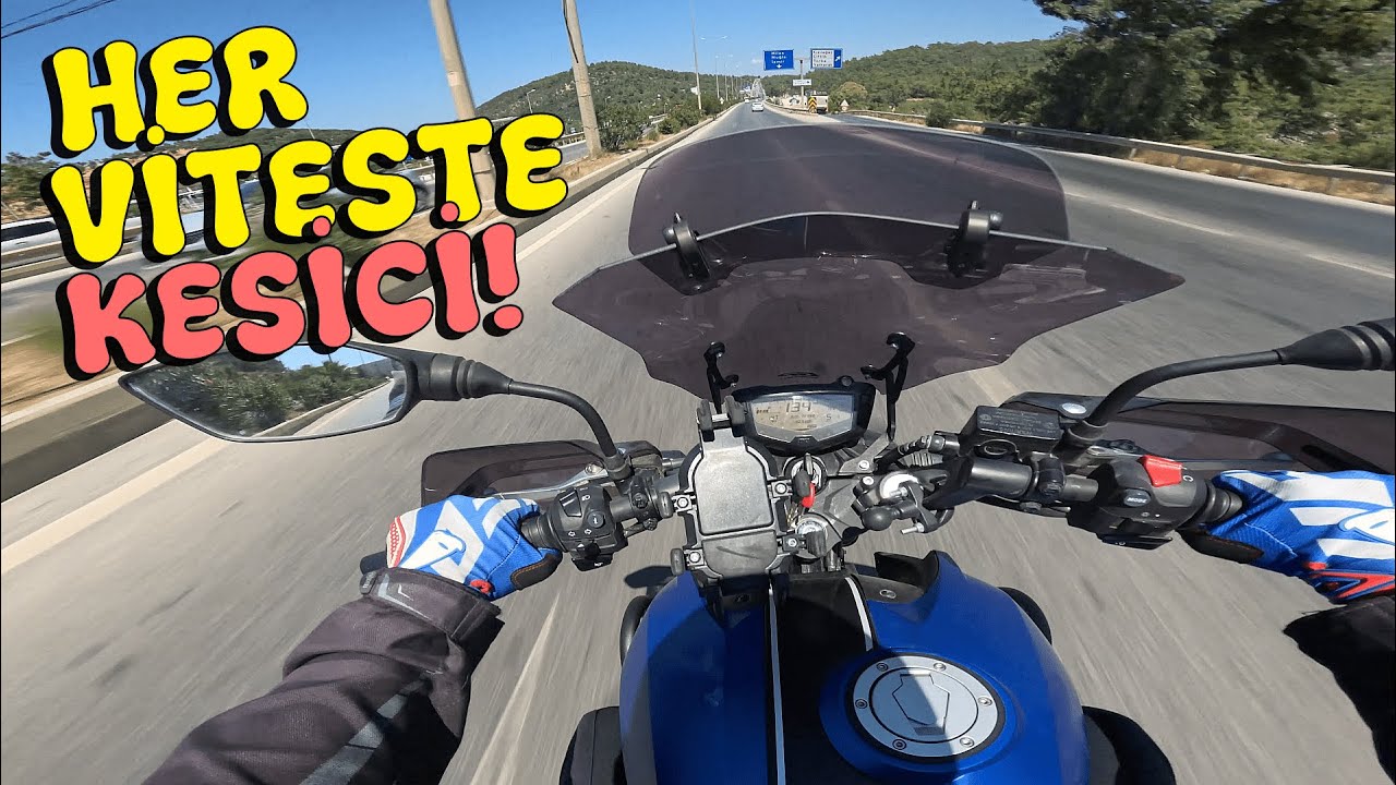 HER VİTESTE KESİCİ DENEDİM - 2024 TVS APACHE RTR 200