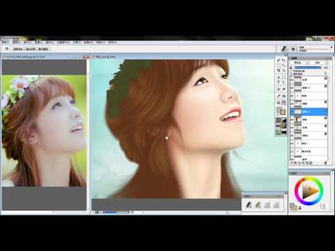 Painter 2016 人物繪畫 Apink - Jeong Eun Ji