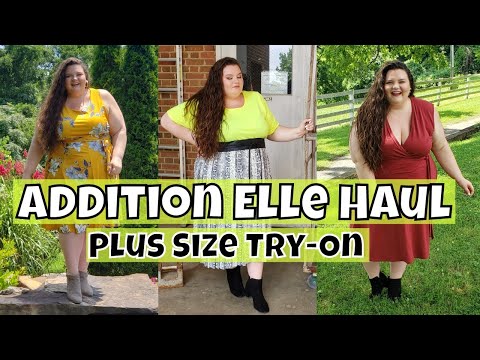 Addition Elle Haul - Plus Size Try-On - Youtube