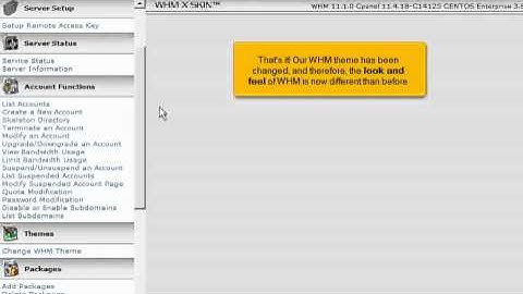 How to change your WHM theme | FastDot Cloud Hosting