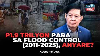 Anyare sa P1.9T flood control funds in 14 years