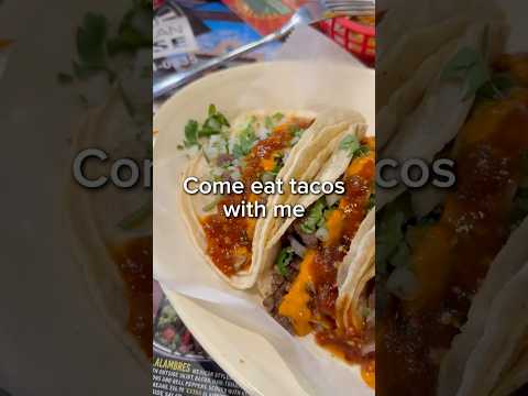Video thumbnail: Tacos at Taqueria Del Sol in #houston #tacos