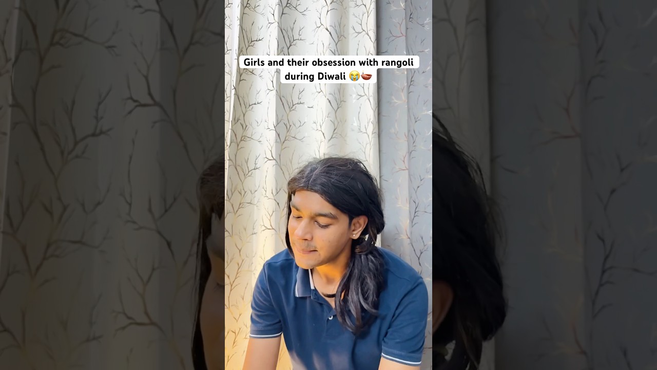 Rangoli aur ladkiyaaaan😭😭😭 