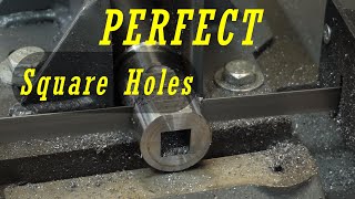 Perfect Square Holes Every Time