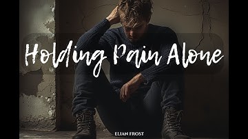 Elian Frost – Holding Pain Alone | A Haunting Song About Silent Struggles and Hidden Scars