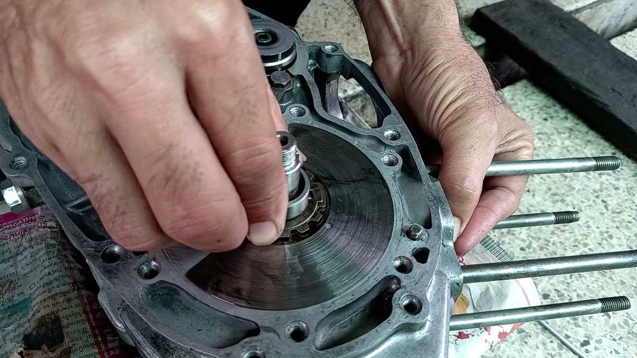 ทบทวนการประกอบแผ่นโรตารี่​ KAWASAKI​ GTO​ กันอีกครั้ง