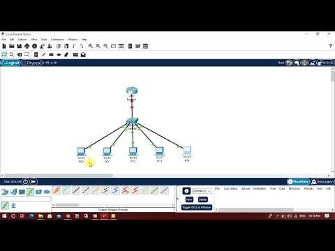 How To Create DHCP in 2811 Cisco Router for Small Network in Cisco Packet Tracer 8.2.0