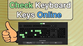 Check Keyboard Keys Online
