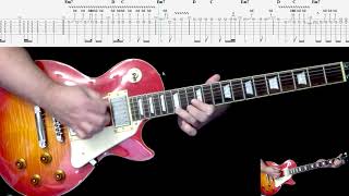 Video thumbnail of "Keep on Rocking in the Free World Neil Young Guitar Tab, all instruments and vocals by Abraham Myers"