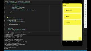 Created TO DO app using flutter. screenshot 4