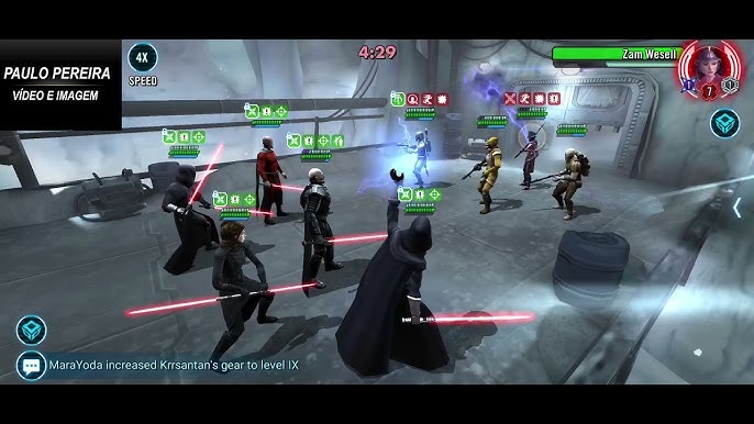 3v3 GAC Wampa vs Qui Gon JInn w Mace & Anakin Skywalker - WIN, but too  risky for a counter! 