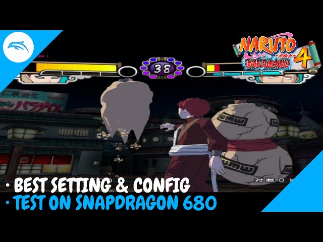 AetherSX2 Emulator - Naruto Ultimate Ninja 5 PS2 on Snapdragon 680