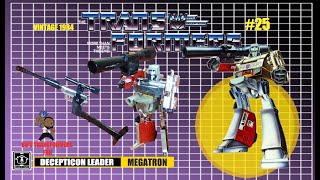 Transformers G1 Decepticon Leader Megatron Vintage 1984 Toy Review