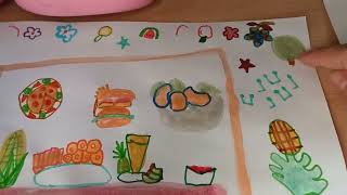 Painting Fruits and Snacks #paint #art #shorts #games #funny screenshot 3