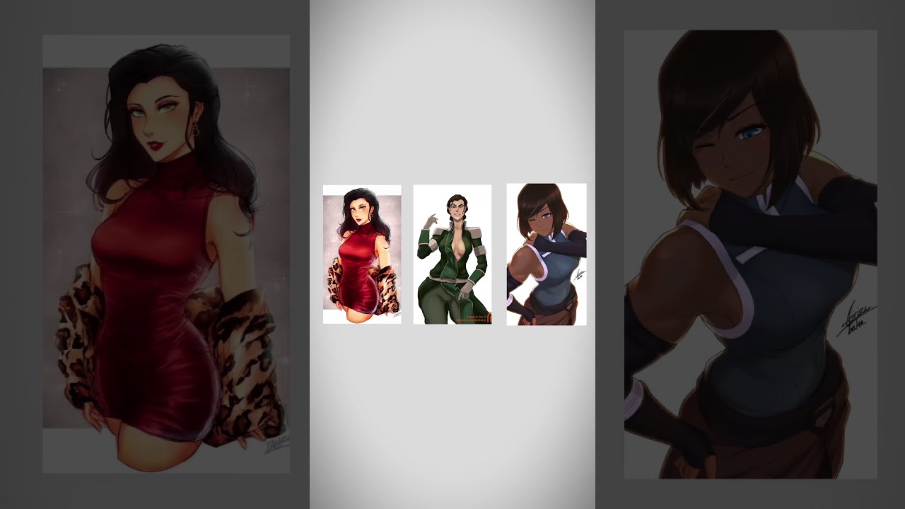  Capcutedit Korra Kuvira Asami
