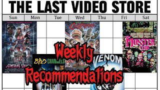 Weekly Horror Recommendations