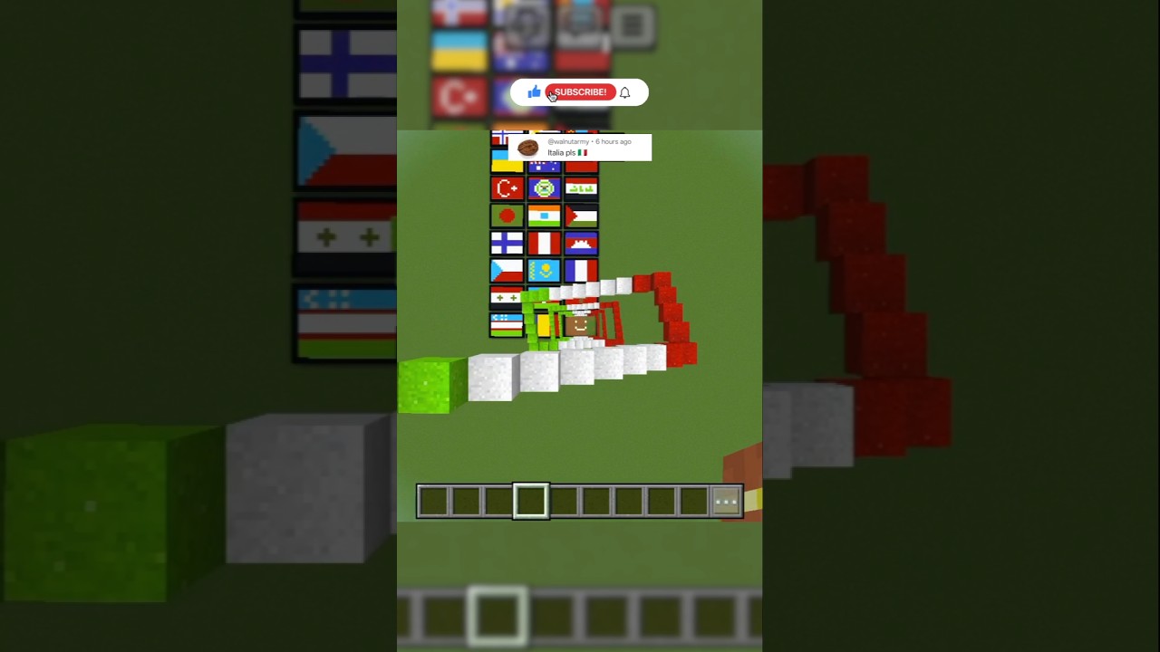 Satisfying Pixel Art In (🇮🇹 Logo)