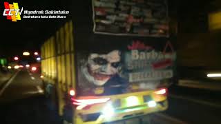 Truk canter bos muda oleng tipis tipis || lagu DJ gaun merah || BY:Cctv Nyodrek sakintuke