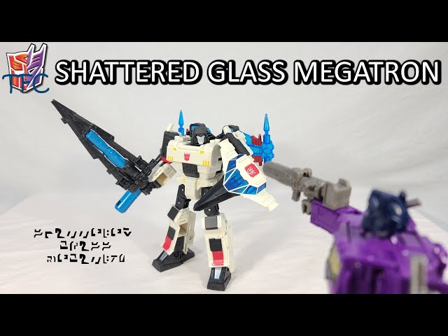 Transformers Review: Shattered Glass Megatron - YouTube
