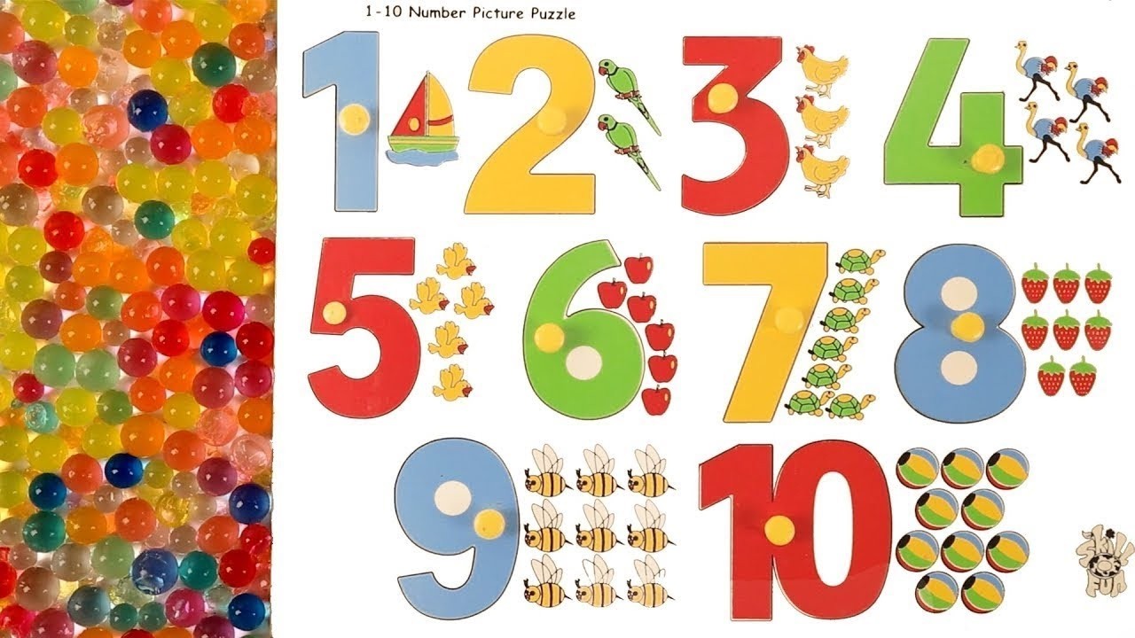Learn to Write & Count 1 to 10 Numbers for Kids + More Educational ...