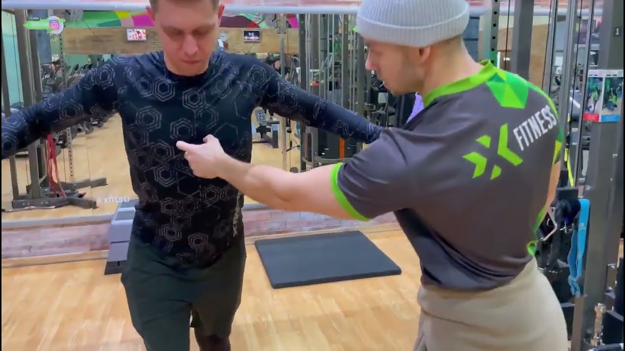 Один день клиента в клубе X-Fitness