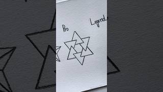 How to draw 3d star #shorts #craft #art #drawing #crafts #satisfying