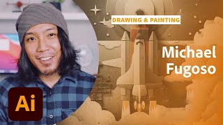 Bring Your Illustrations to Life with Michael Fugoso - 1 of 2 | Adobe Creative Cloud screenshot 4