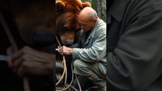 Unique Viral Caption"Love Has No Fear – Even For a Wild Bear! 🐻❤️ #rescue #wildlife #heroes"