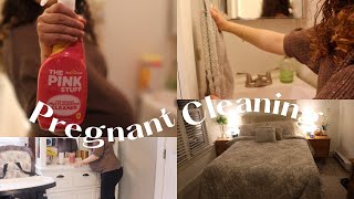 New✨Clean With With Me During Pregnancy 34 W | weekend Reset Cleaning Motivation