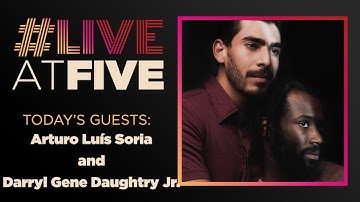 Broadway.com #LiveatFive with Arturo Luís Soria and Darryl Gene Daughtry Jr. of THE INHERITANCE