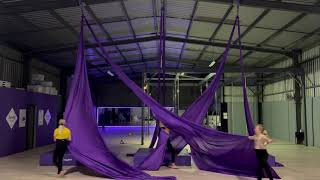 Kids Level 3 Silks - Trampoline