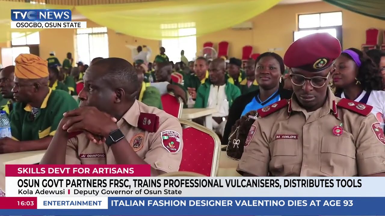 Osun Govt Partners FRSC, Trains Professional Vulganisers, Distributes Tools