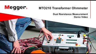 Megger Mto210 Transformer Ohmmeter Dual Resistance Measurement By Megger East Asia Tsg