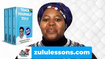 Online Zulu Language Course | Teach Yourself isiZulu with Thando | zululessons.com