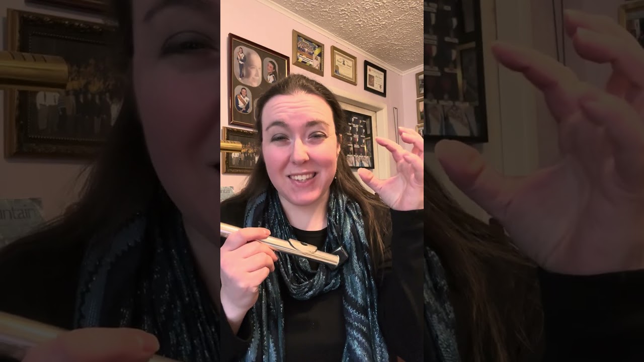 Beginning Embouchure for Flute Part 1 of 3