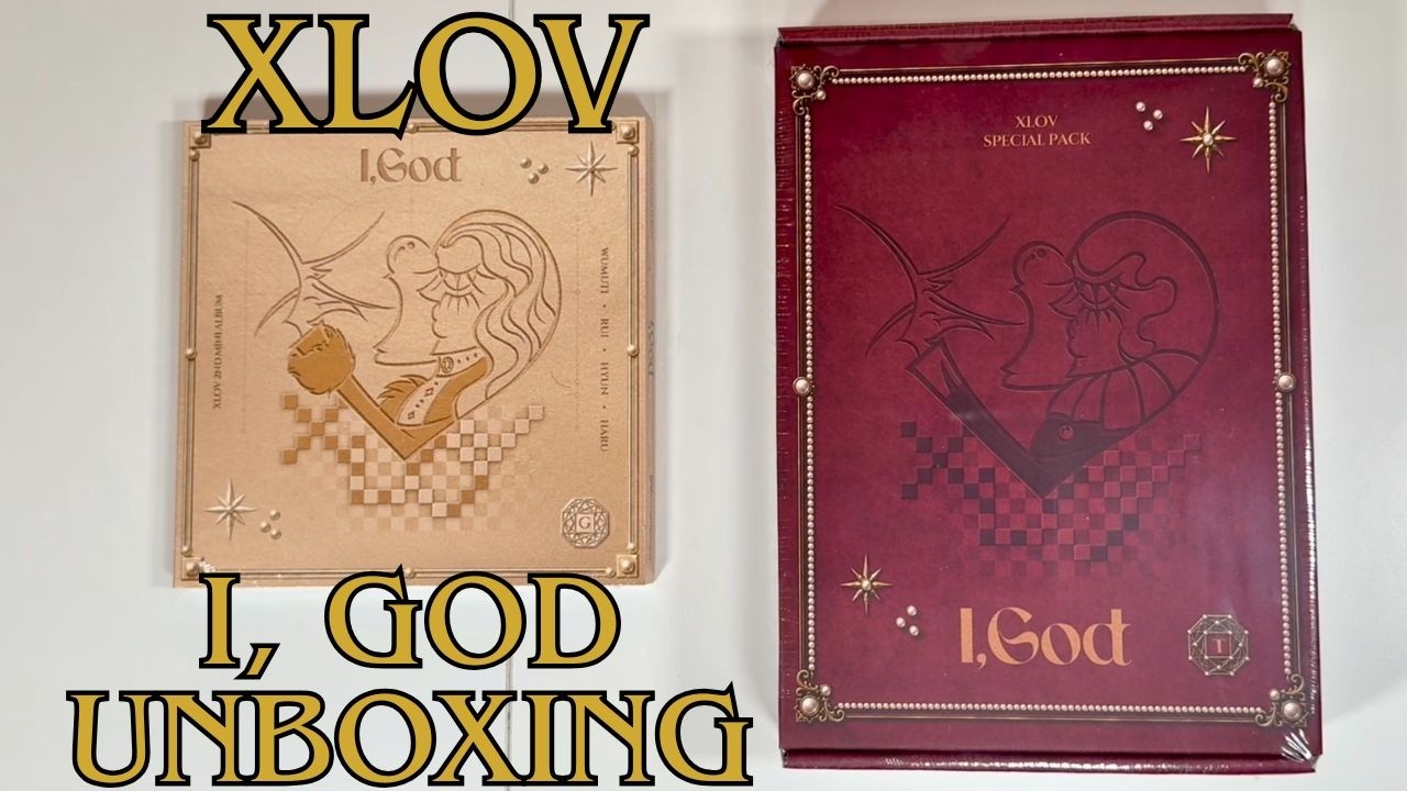 Unboxing: XLOV I, GOD [G and Special Pack versions] - YouTube