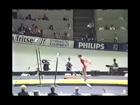 TC GDR UB 1987 Worlds   Gabrielle Fahnrich